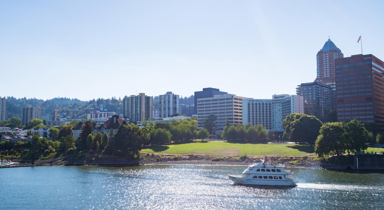 A beautiful day at Tom McCall Waterfront Park A beautiful day at Tom McCall Waterfront Park