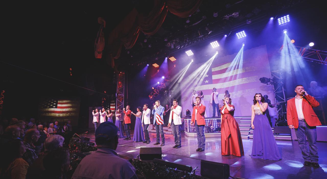 A live show at the Clay Cooper Theater