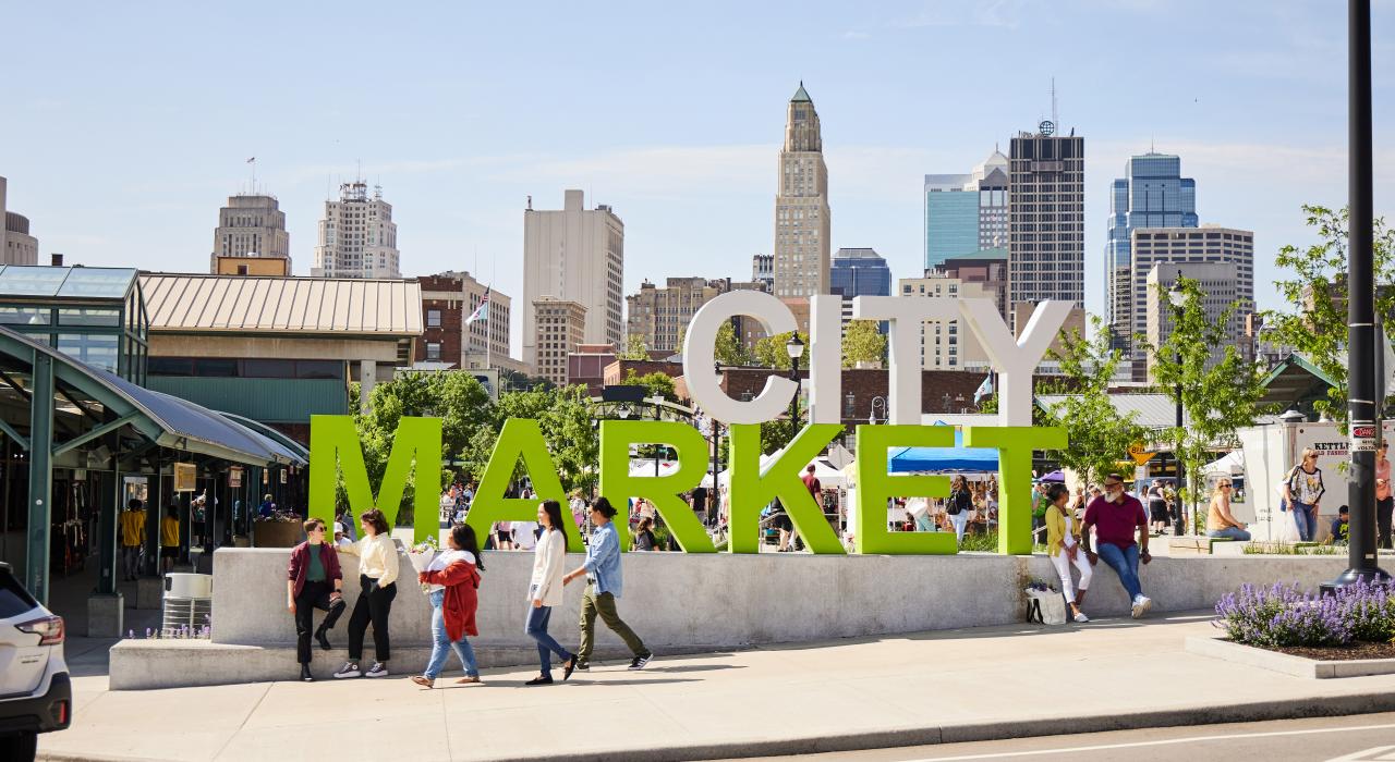 Exploring the vibrant atmosphere and local flair from City Market in the River Market neighborhood