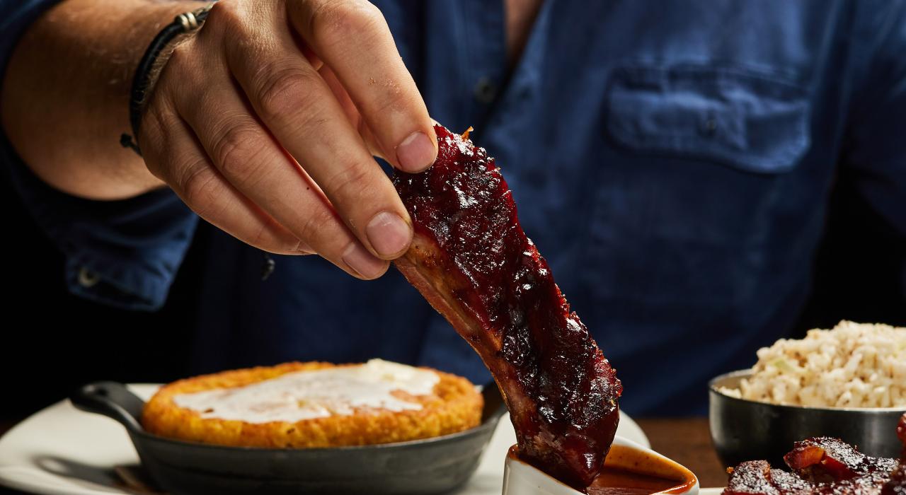 Premium smoked meats at Fiorella's Jack Stack Barbecue