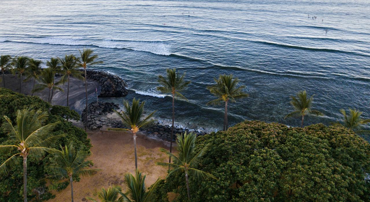 Tropical paradise on the Kīhei Coastline