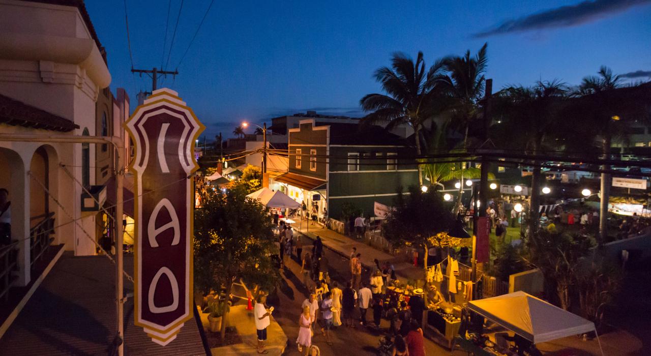 Festive nights in Wailuku Town 