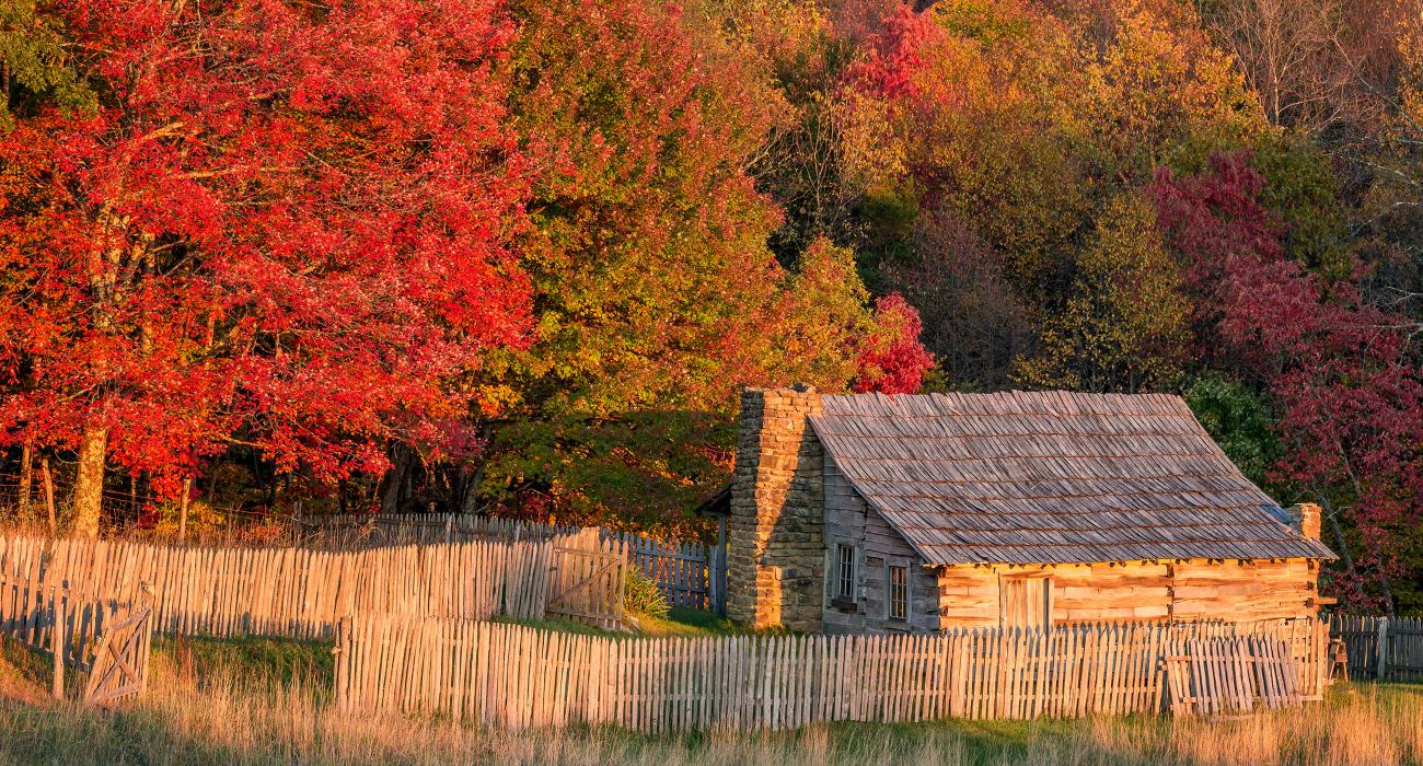 坎伯蘭岬口國家歷史公園的美麗秋色 坎伯蘭岬口國家歷史公園的美麗秋色