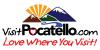 Official Pocatello Travel Site logo