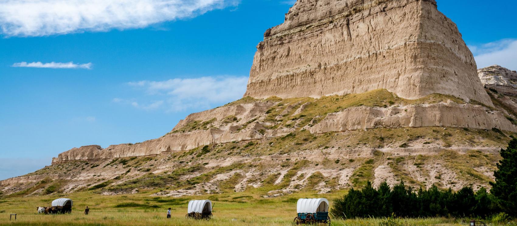 史考特峭壁國家紀念區，深具歷史意義的路徑地標