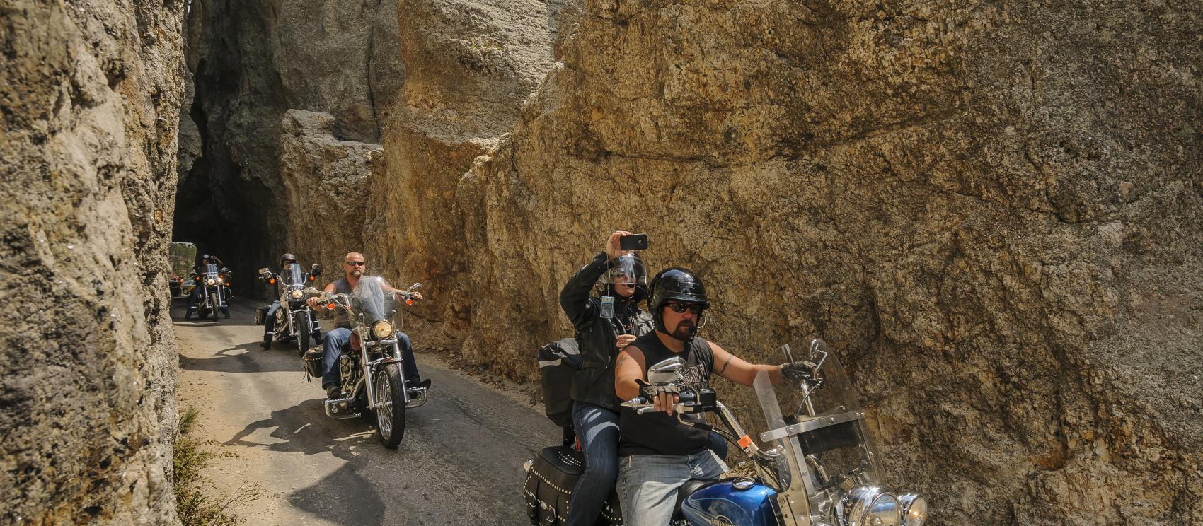 沿著針林公路往下騎