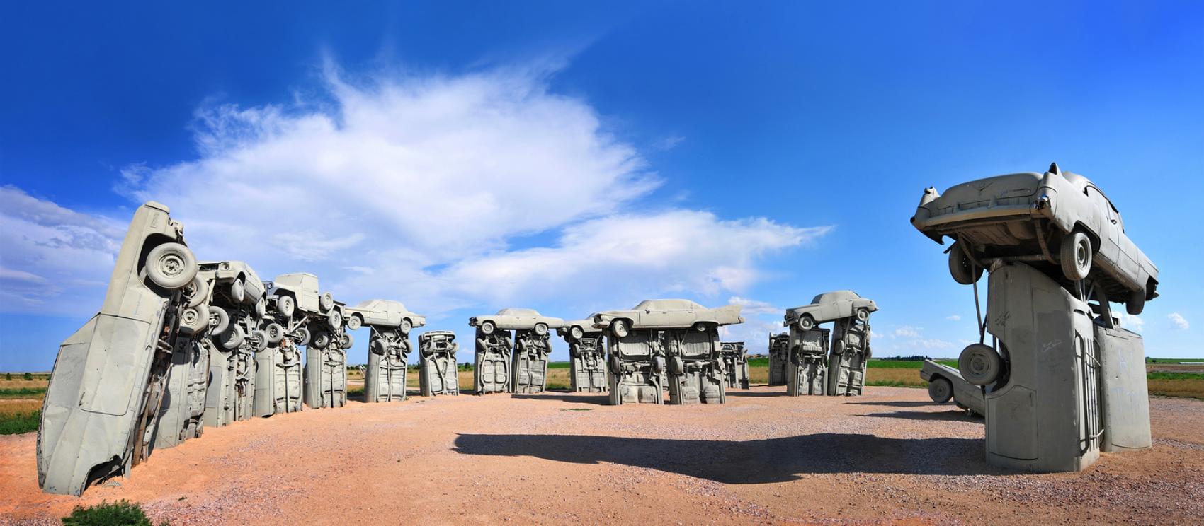 聯盟市的「巨車陣」藝術紀念區