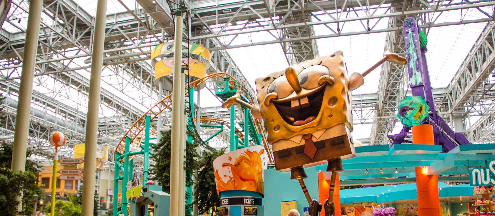 美國商城的尼克宇宙遊樂場