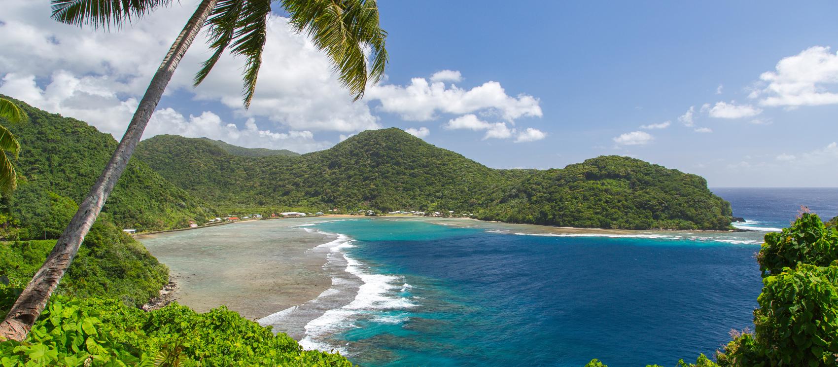 奧福島廣闊的海岸線