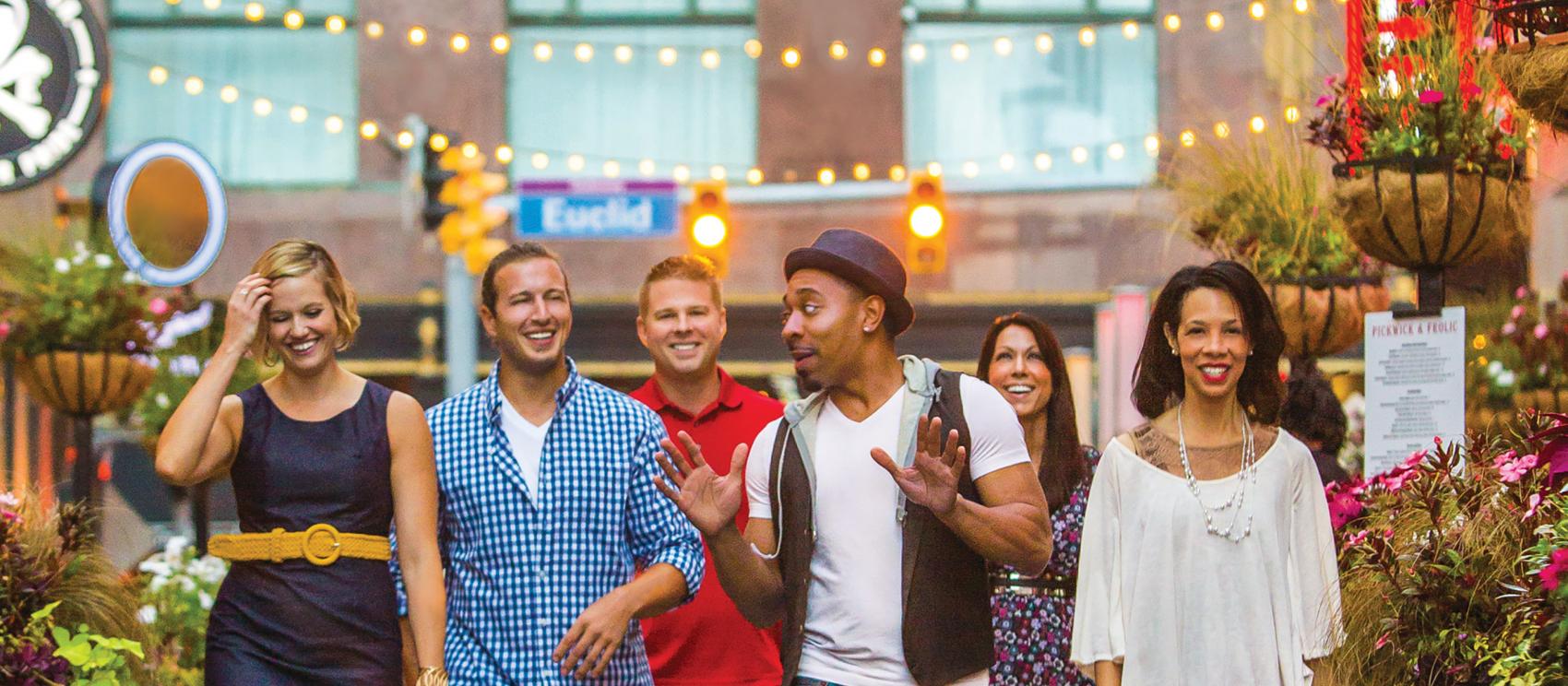 克里夫蘭市中心的東第四街