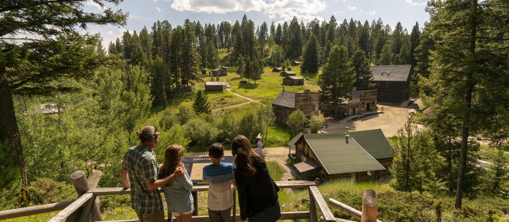 A family outing to Garnet Ghost Town, a former mining village