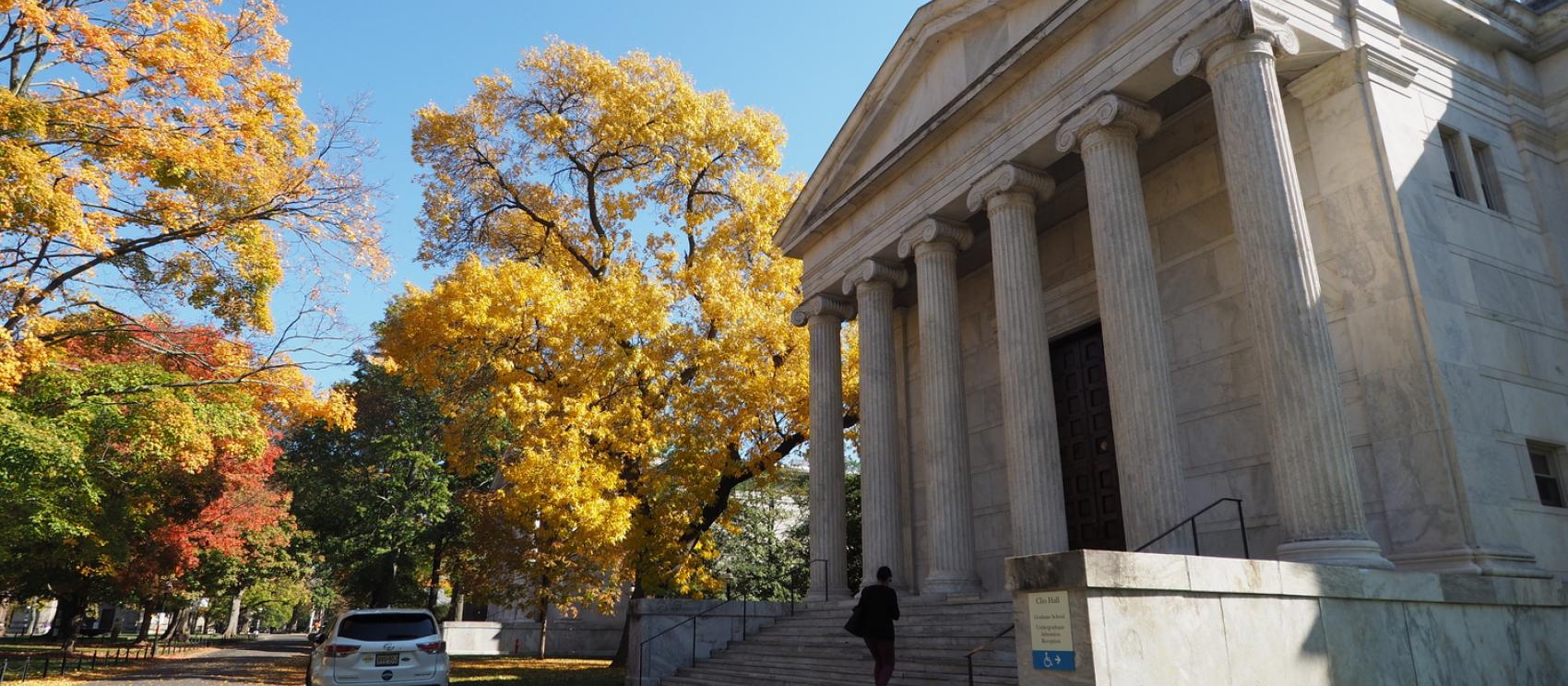 An autumn day at Princeton University