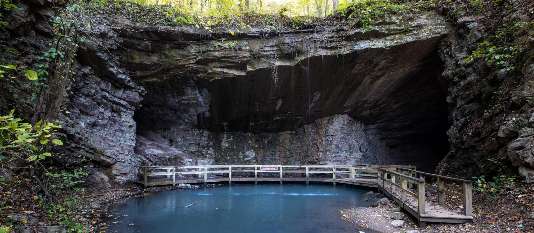 Marble Mine trail at James H. "Sloppy" Floyd State Park in Summerville
