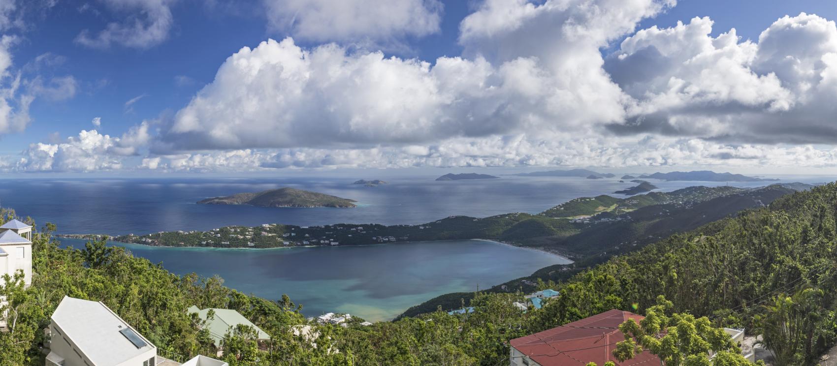 Scenic views from Magens Point Resort on St. Thomas  Scenic views from Magens Point Resort on St. Thomas