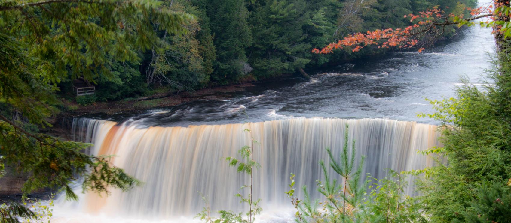 The enchanting cascades of Tahquamenon Falls