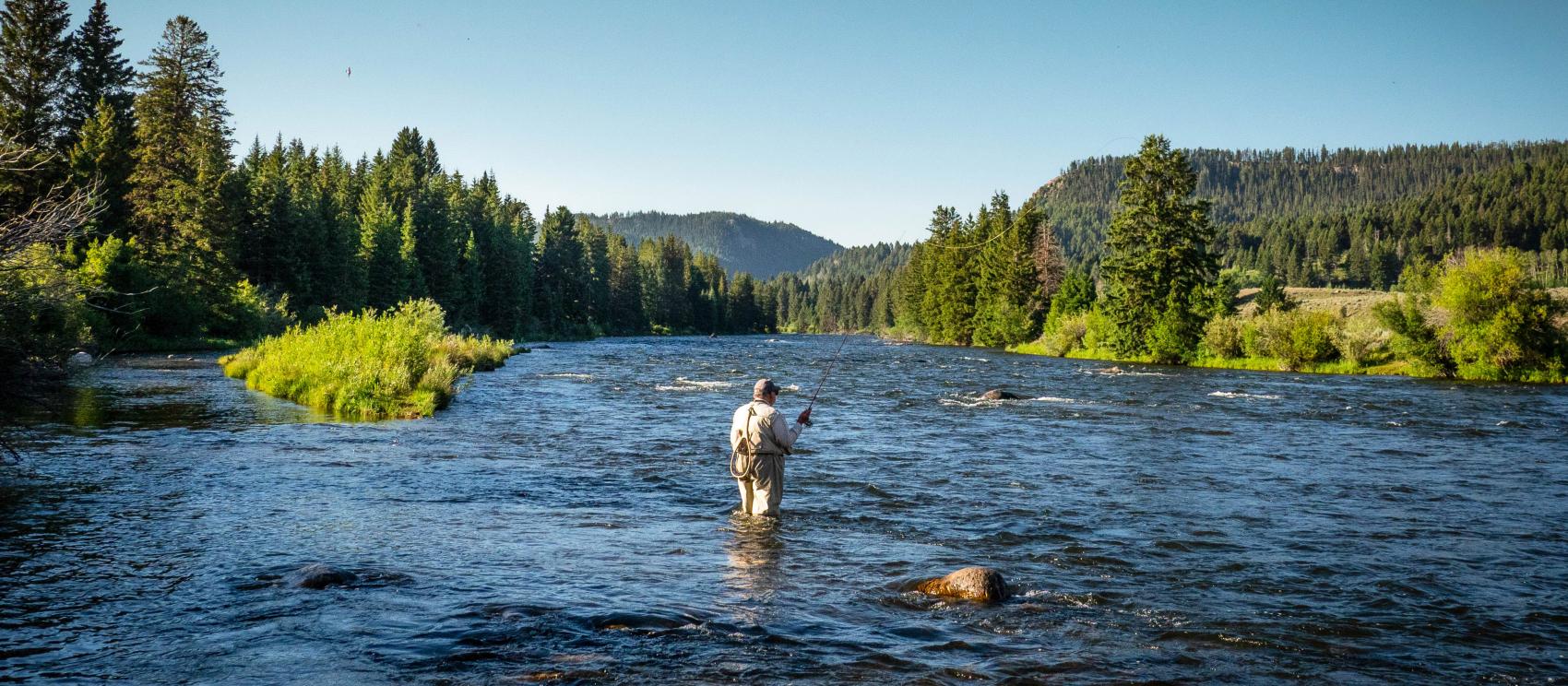 Fly-fishing excursion on the Blackfoot River