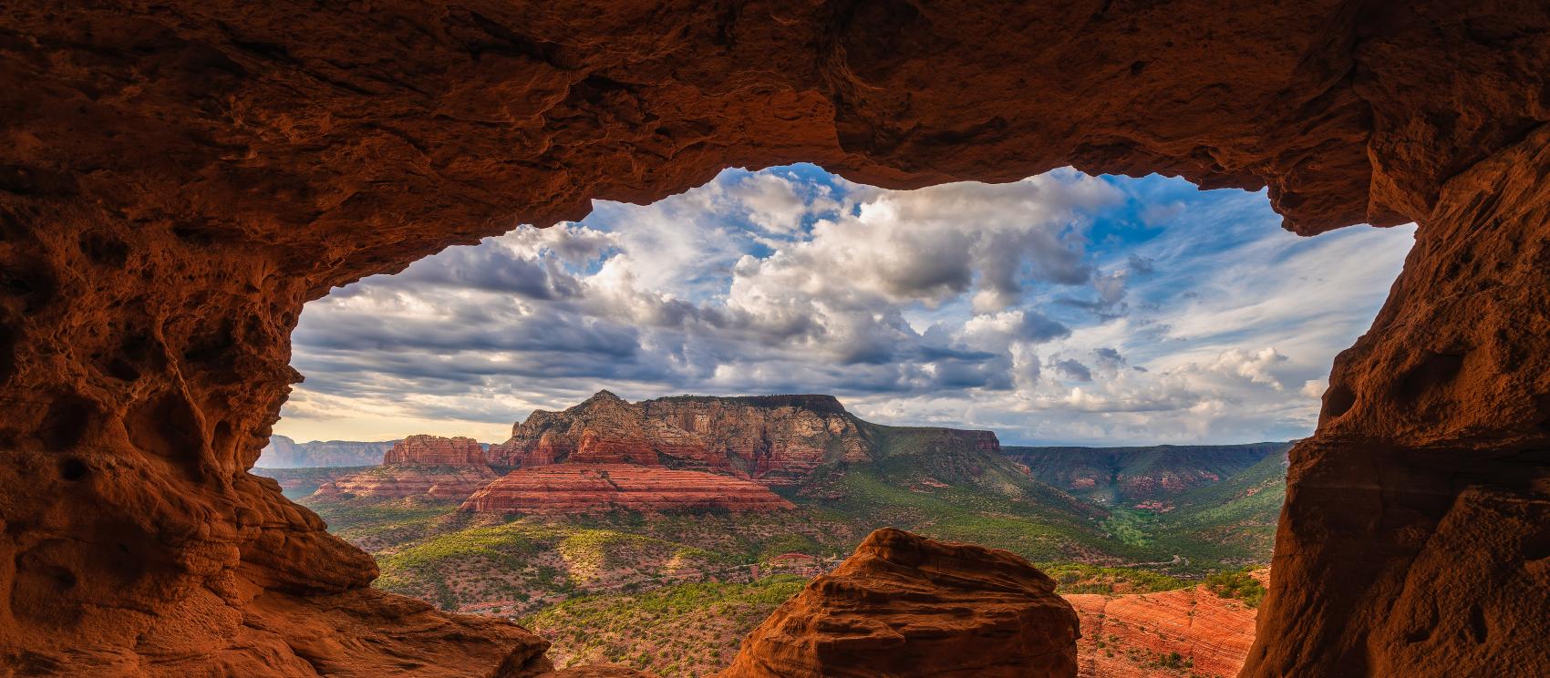 Red rocks and blue skies in Sedona Red rocks and blue skies in Sedona