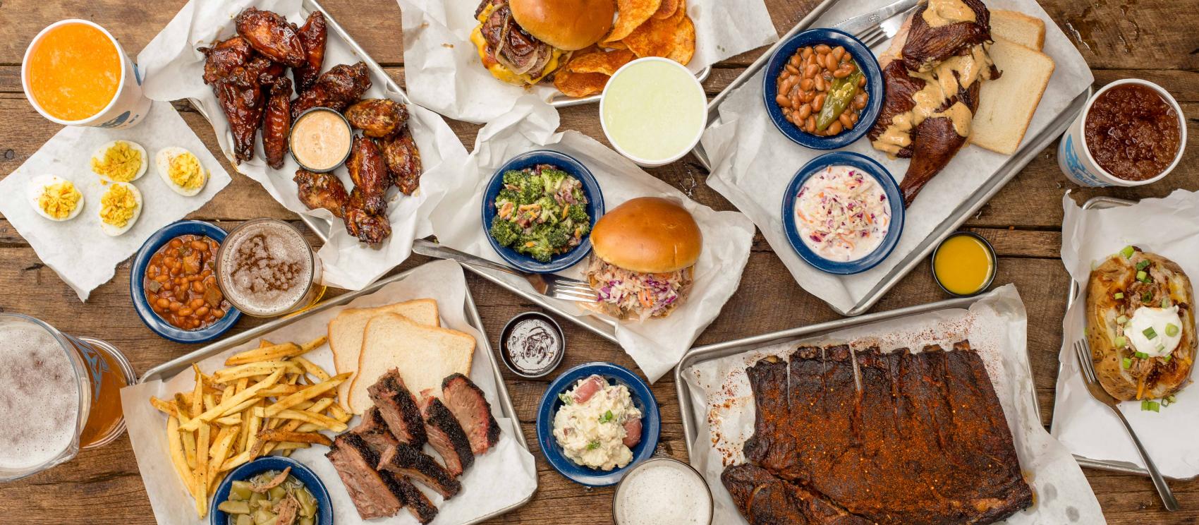 A tantalizing spread at Martin's Bar-B-Que Joint in Nashville