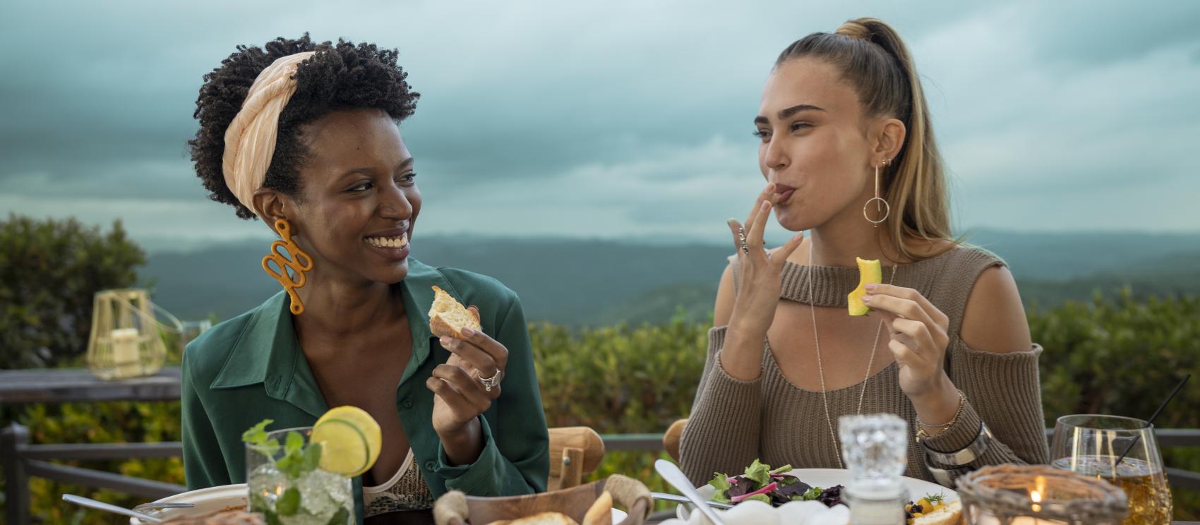 Dining in the stunning Central Mountains of Puerto Rico
