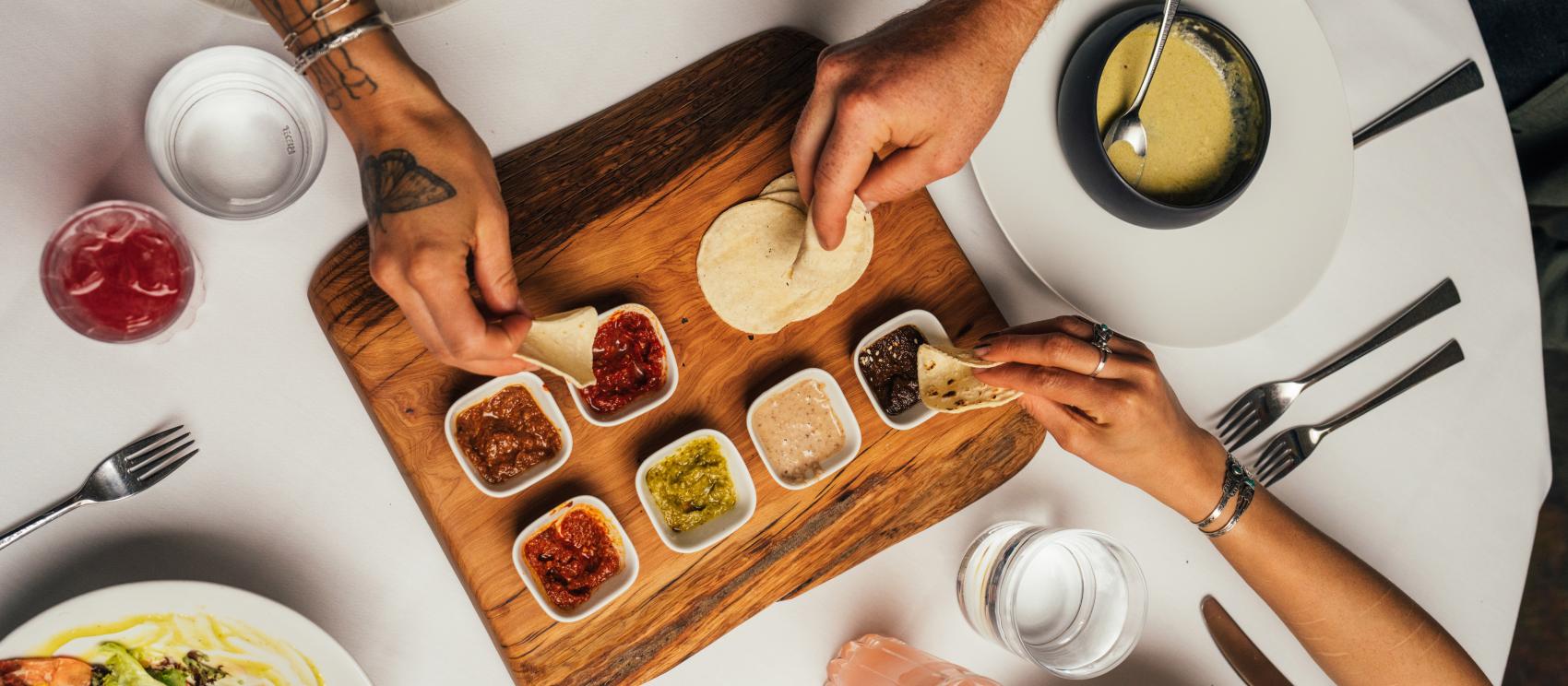 Dining on classic New Mexico cuisine at Sazón in Santa Fe